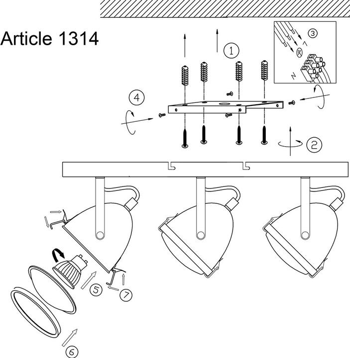 Produktbild Steinhauer Mexlite (350 lm, GU10)