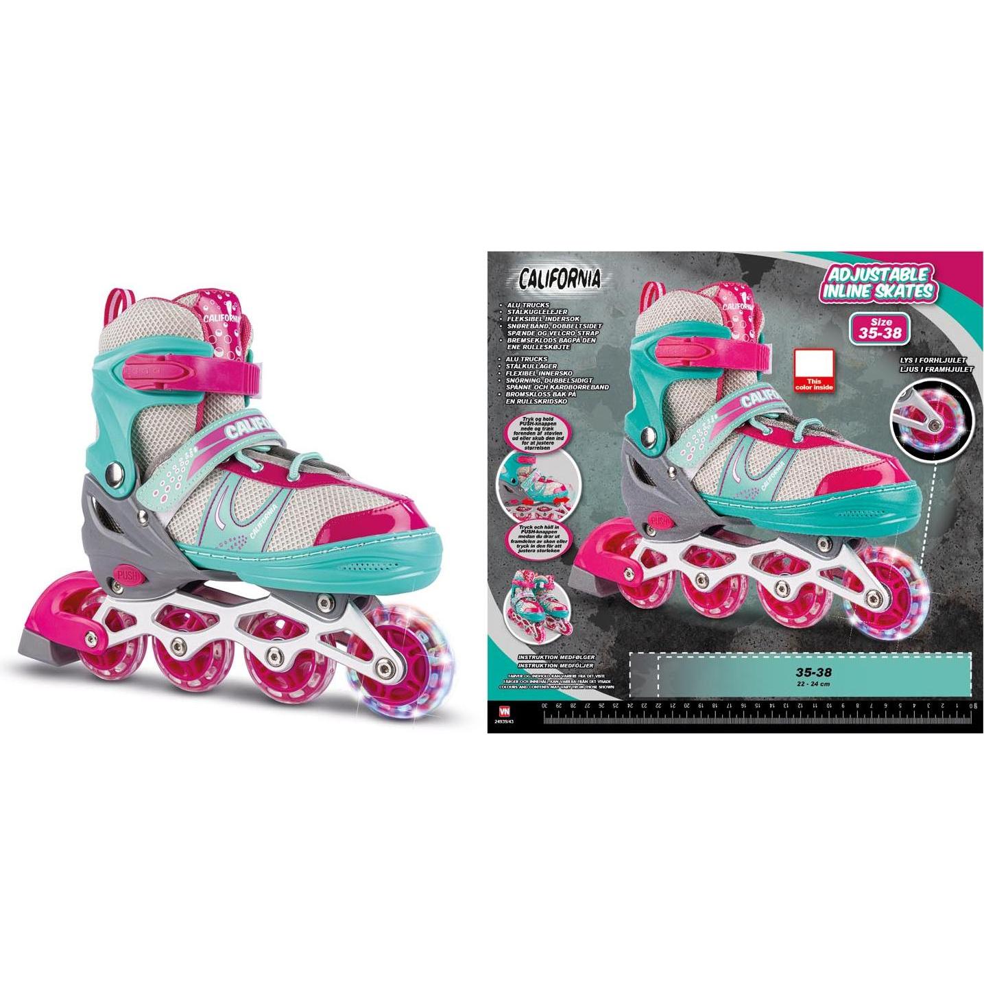 California, Accessori pattini in linea