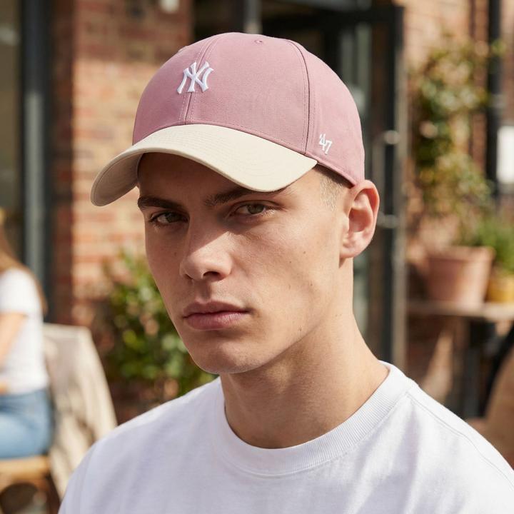 Produktbild 47 Brand Adjustable Cap - Base Tt New York Yankees Mauve (One Size)