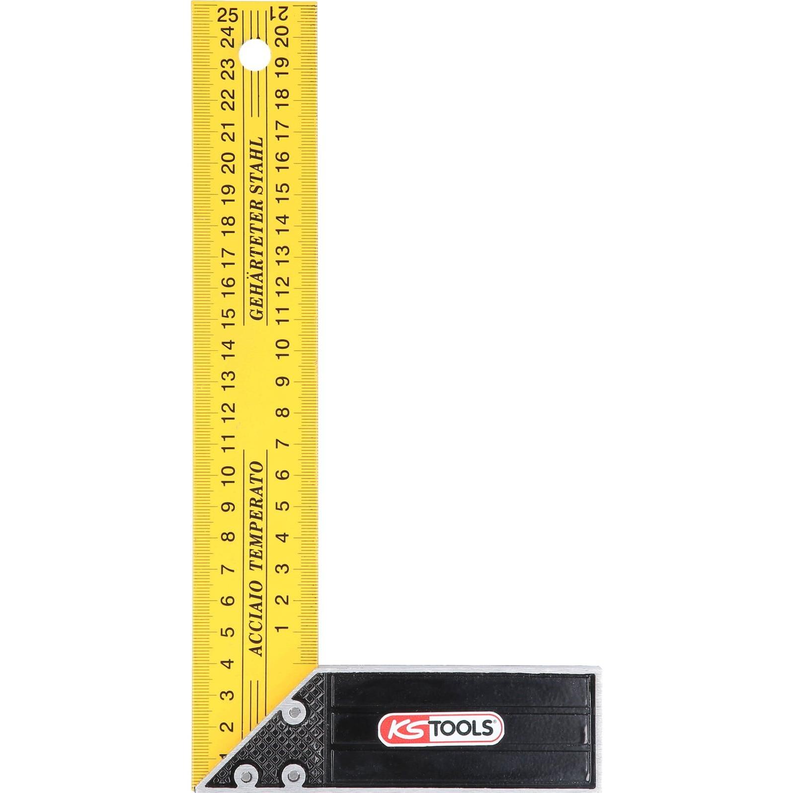 KS Tools Schreinerwinkel mit Aluminiumzunge. 250mm 300.0220 (300.0220)