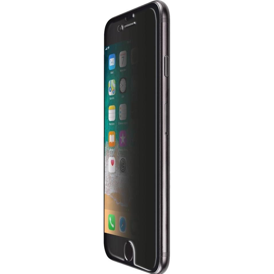 Screenguard Privacy Screen Apple iPhone 7 Screen Protector Panzerglas (Apple iPhone 7), Smartphone Schutzfolie, Transpar...