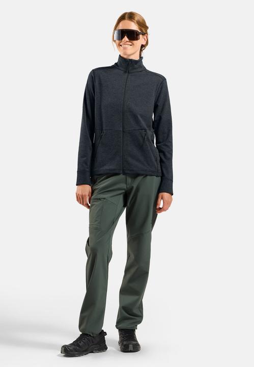 Produktbild Odlo Women's Mid Layer Full Zip Grid Fleece (XXS)