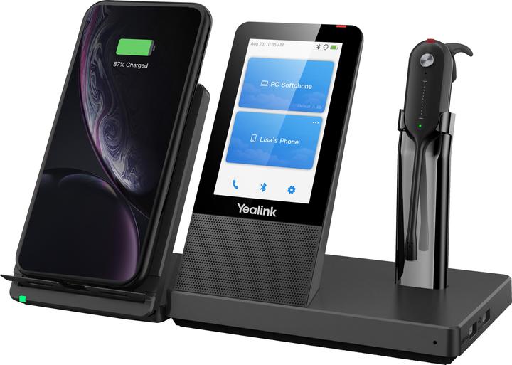 Produktbild Yealink WH67 UC - Kabelloses konvertierbares -Headset (Kabellos, USB Typ-B)