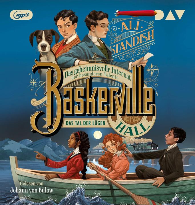 Productafbeelding D.A.V. Baskerville Hall – Das geheimnisvolle Internat der besondere (Ali Standish, Duits)