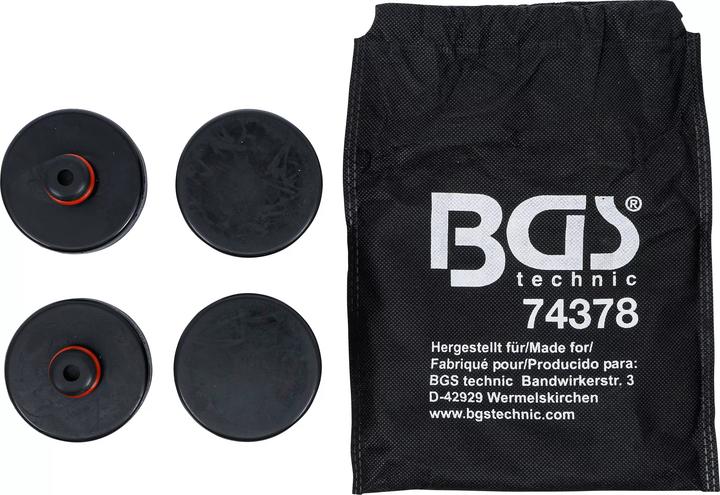 Immagine prodotto BGS Blocchi Jack Pad | per Tesla Model 3, S, X, Y | 4 pezzi.