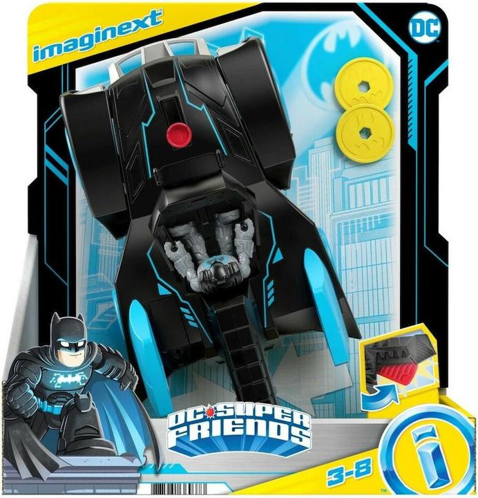 Actual product image Mattel Bat-Tech 2-in-1 Batmobile & Batwing