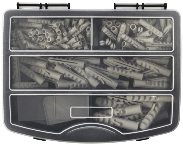 Produktbild Work>it assorterede plugs i sortimentskasse med 230 dele (230 Stk.)