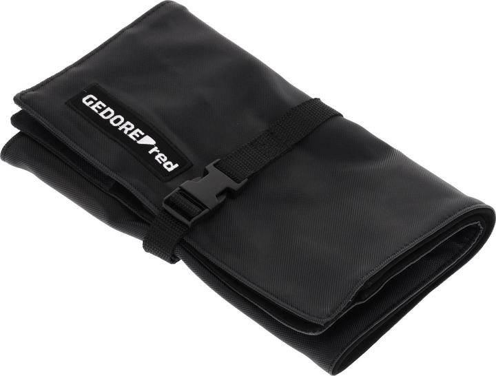 Produktbild Gedore Red red Werkzeug-Rolltasche für 12 Schlüssel, Mit Fach für Kleinteile, Ohne Bestückung, Schwarz (1 Teile)