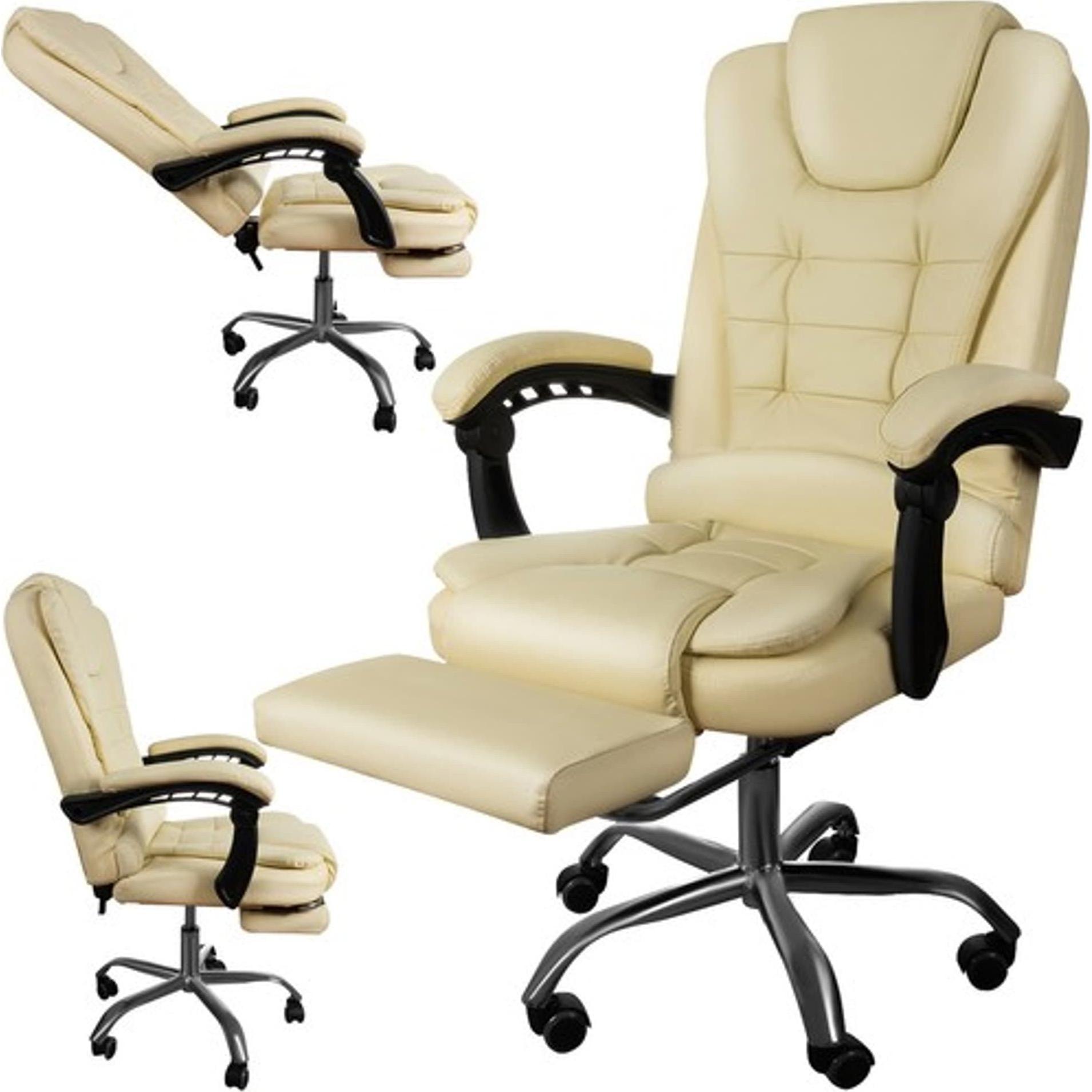 Malatec Krzesło biurowe 23287 Beżowe, Sedia gaming, Beige