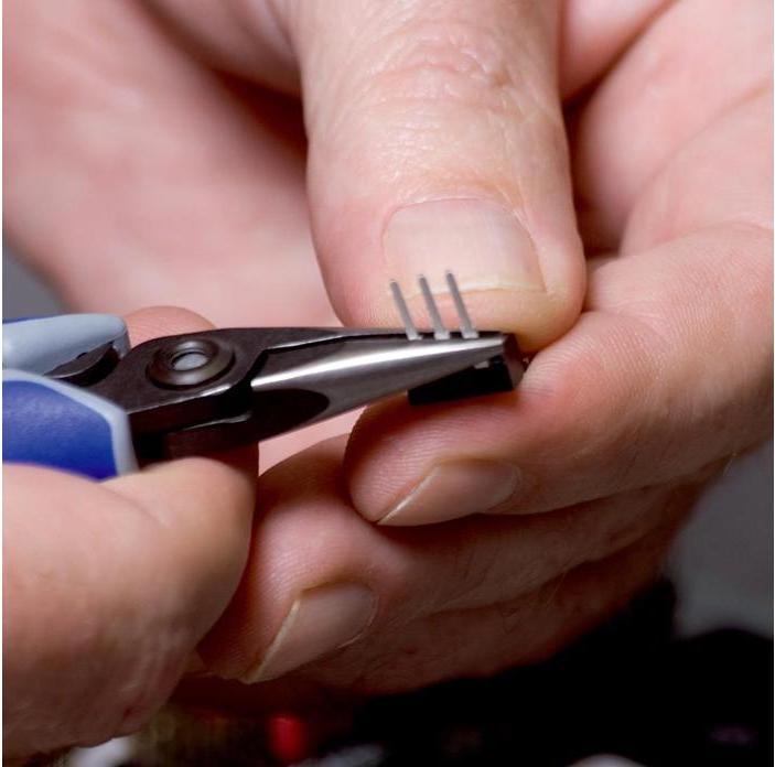 Actual product image Knipex Precision Electronics Gripping Pliers (135 mm)