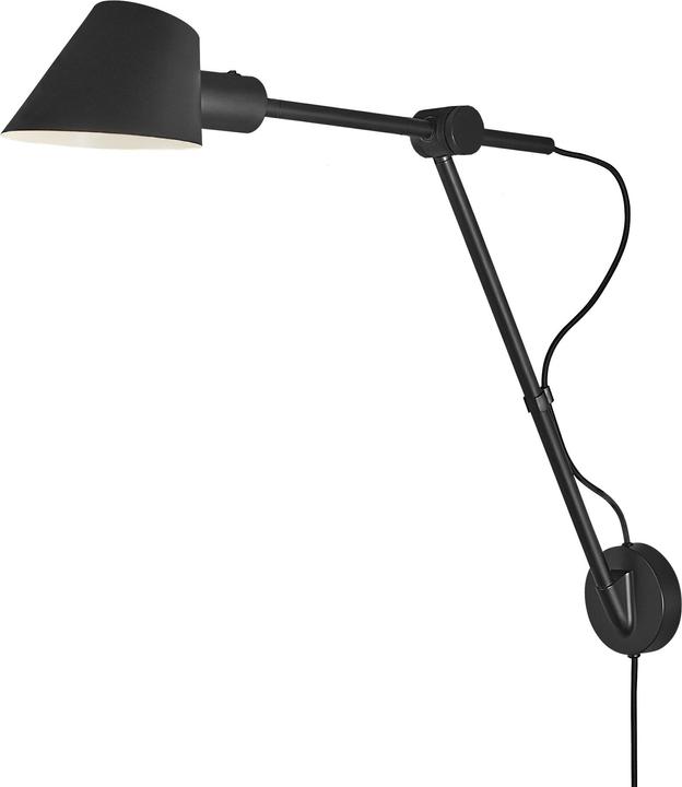 Produktbild Nordlux Wandleuchte Stay Long E27, Schwarz (E27)