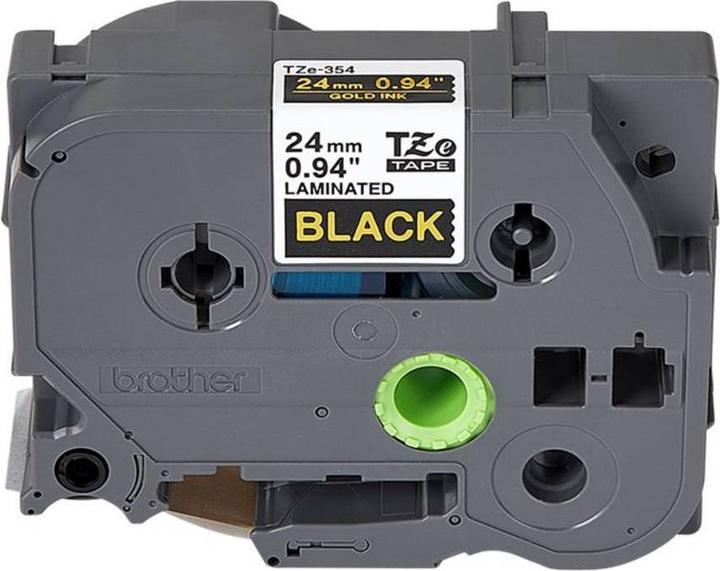Produktbild Brother Tze-354 (2.40 cm, Gold)