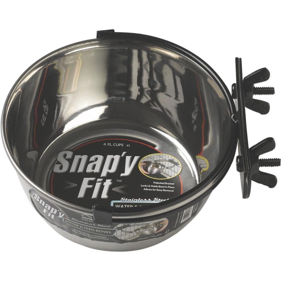 ICrate 1 QT Snapy Fit Coop Cup 1 litro (1 l), Ciotola mangime + Dosatore