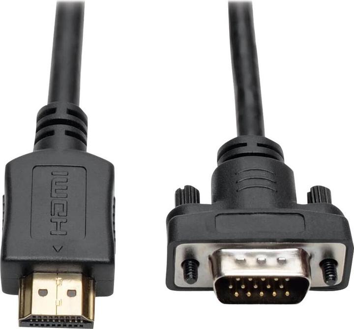 Produktbild Eaton HDMI to VGA Active Adapter Cable HDMI to Low-Profile HD15 M/M 10ft. 3.1m (3.10 m)