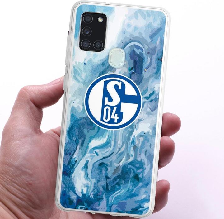 Actual product image DeinDesign Silikon Hülle für Samsung Galaxy A21s Handyhülle Case Smartphone Schutzhülle Logo (Samsung Galaxy A21s)