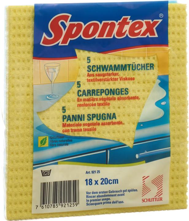 Actual product image Spontex Sponge Wipes (5 pcs.)