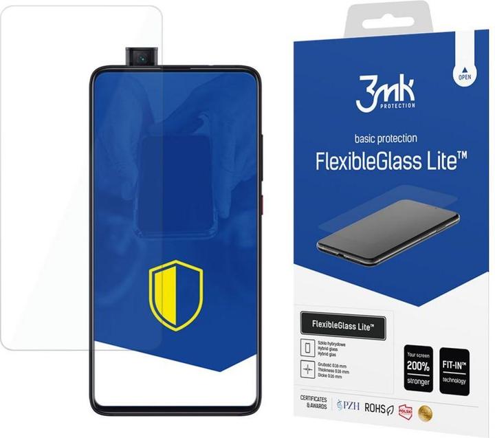 Produktbild 3MK FlexibleGlass Lite Xiaomi Mi 9T Szkło Hybrydowe Lite (1 Stk., Xiaomi Mi 9T)