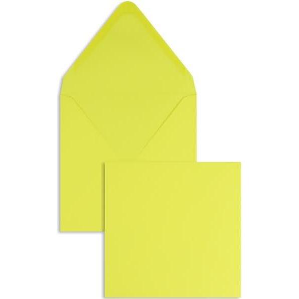 Blanke, Briefumschlag, Briefumschläge 160x160mm 120g/qm gummiert VE=100 Stück weizen (100 x)