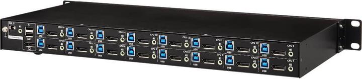 Actual product image Eaton TIPPLITE 16-Port DisplayPort/USB KVM Switch with Audio/Video and USB Peripheral Sharing 4K 60