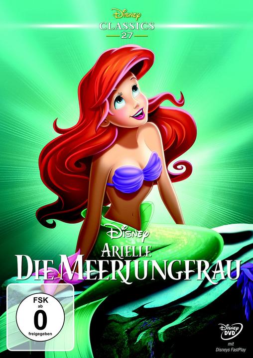 Produktbild Disney Interactive Studios Arielle - Die Meerjungfrau (DVD, 1989, Deutsch, Englisch, Türkisch)