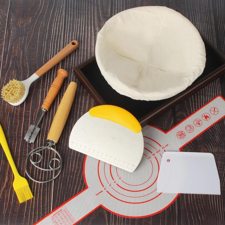 Actual product image Bucomtu Brotback-Set mit Gärkorb
