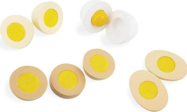 Produktbild Janod Set Eier aus Holz