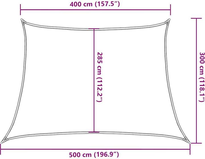 Actual product image vidaXL Dessa (4/5 x 3 m)