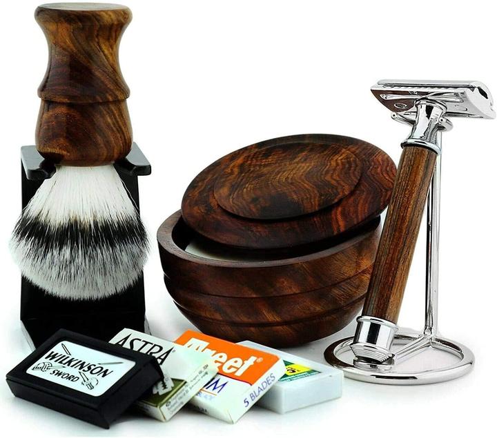 Actual product image ‎Haryali London 7-piece shaving set