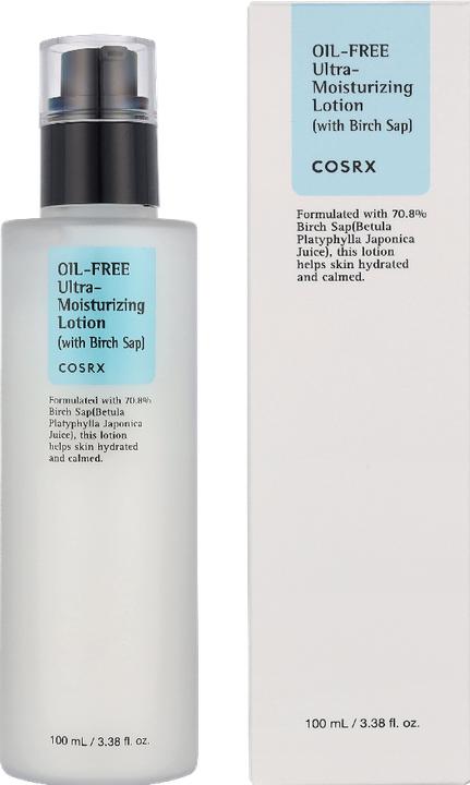 Actual product image Cosrx Oil Free Ultra Moisturizing Lotion (100 ml, 24h cream)