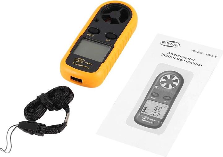 Actual product image JTI Digital anemometer