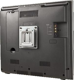 Produktbild Hama Slim" LCD Wall Bracket, Silver, 10" - 26" LCD Vesa 50 x 50, 75 x 75, 100 x 100 mm, 95 x 95 x 0 (Wand, 26")