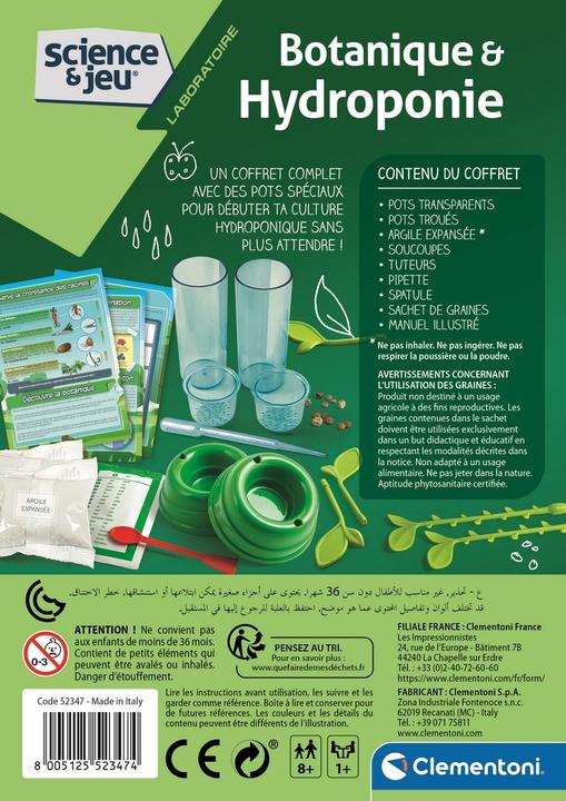 Productafbeelding Clementoni Botanique et Hydroponie F
