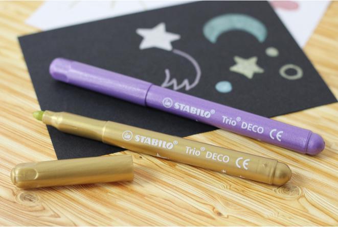 Immagine prodotto STABILO Penne con punta in feltro Trio DECO 8 pezzi (8 x)