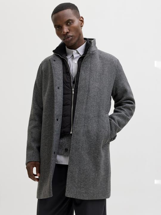 Actual product image Jack & Jones Jprcckeith Wool Blend Stancollar Coat Sn