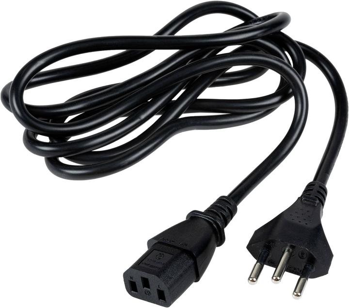 Actual product image Furber.power F.power Netzkabel C13-T12 1.8m sw (1.80 m)