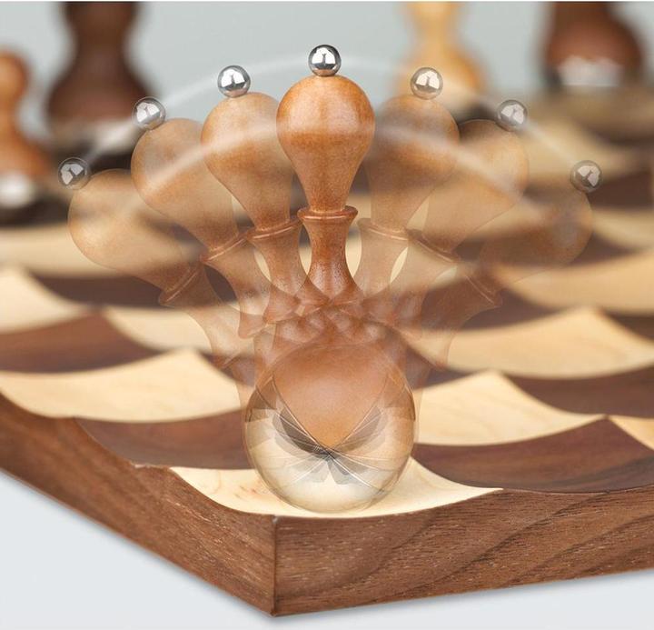Actual product image Umbra Wobble Chess Set