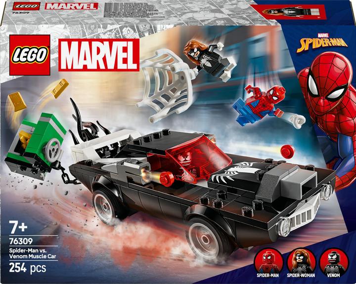 Actual product image LEGO Spider-Man vs. Venom Muscle-Car (76309, LEGO Marvel)