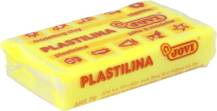 Actual product image Jovi Plastilina display, modelling clay, assorted fluorescent colours, 30 x 50 g (5 x 6 colours)