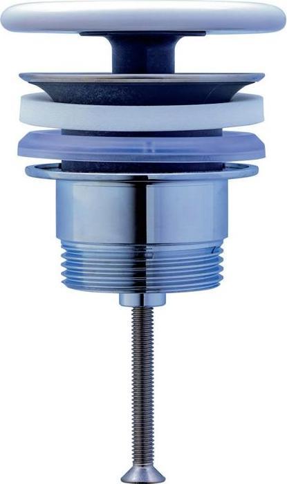 Duravit Schaftventil mit keramischer Ventilabdeckhaube weiss