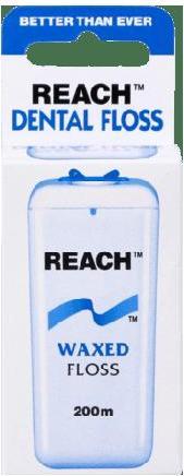 Reach Dental Floss Waxed 200m (200 m)