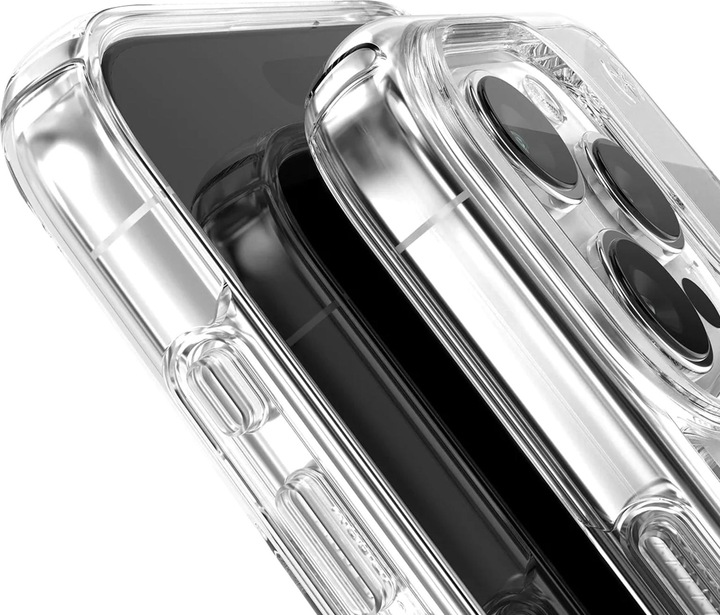 Produktbild speck Presidio Perfect Clear Clicklock Case Series (Apple iPhone 15 Pro Max)