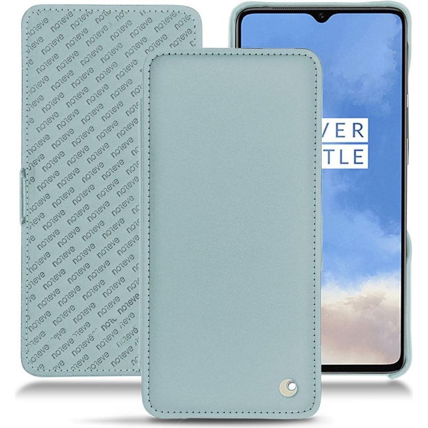 Thumbnail - Noreve Lederschutzhülle horizontal (OnePlus 7T), Smartphone Hülle, Blau