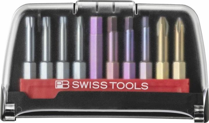 Produktbild PB Swiss Tools Bitset PB E6 700 BC (TX15, TX20, TX25, HX 3, HX 4, HX 5, HX 6, PH1, PH2, TX10)