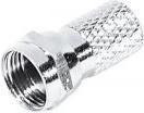 Produktbild Générique Satellite/Tv F-Type Coax Connector - Set Of 100 Pcs