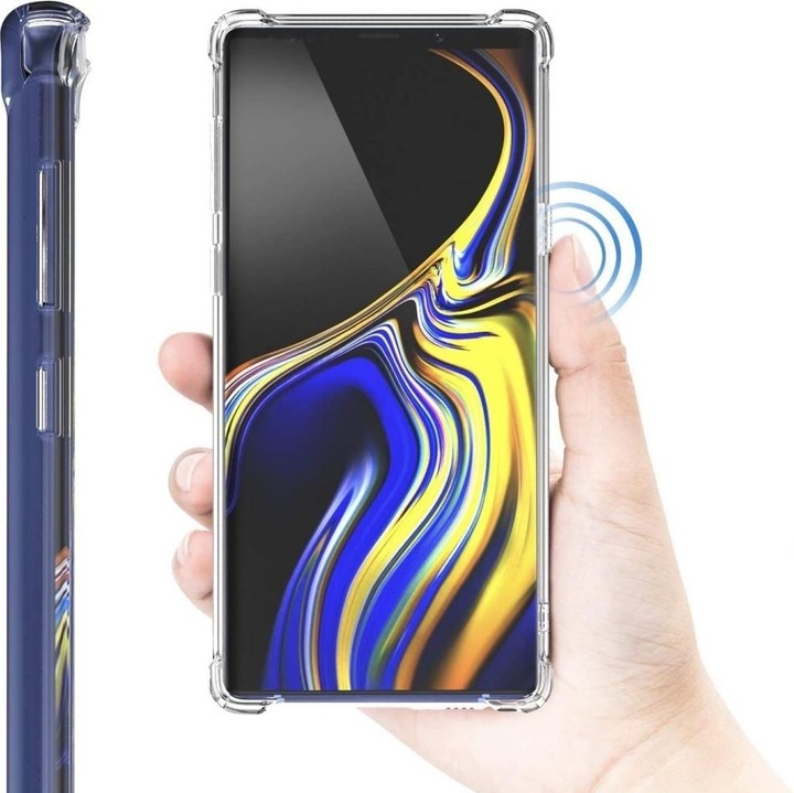 Immagine prodotto Screenguard Samsung Galaxy Note9 Custodia Crystal Soft Airbag Bumper (Samsung Galaxy Note 9)