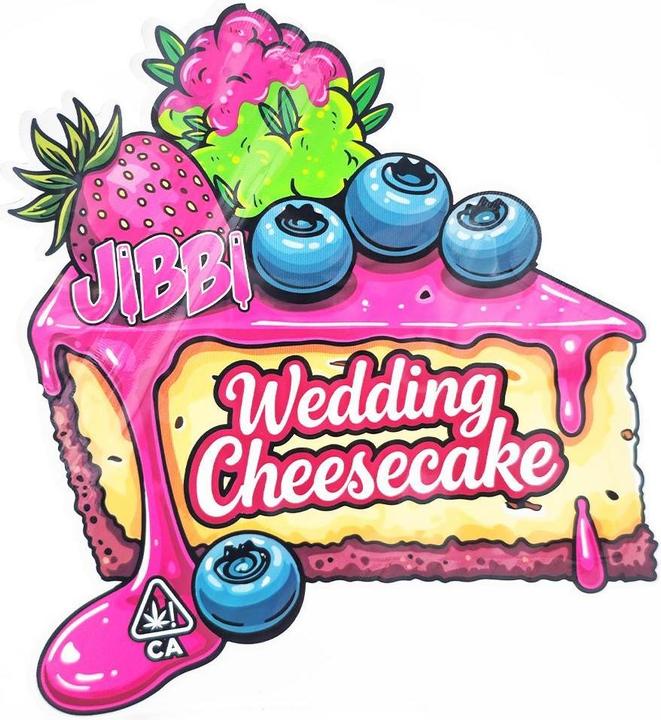 Multi-i Mylar Bag Wedding Cheesecake 1pc
