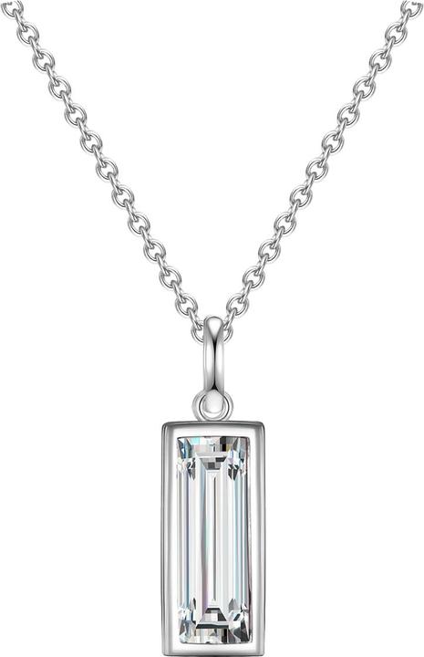 Actual product image Glanzstücke München Ladies Sterling Silver Zirconia silver 48.0 cm base chain + 5.0 cm extension - 30036 (Sterling silver 925/000, 48 - 53 cm)