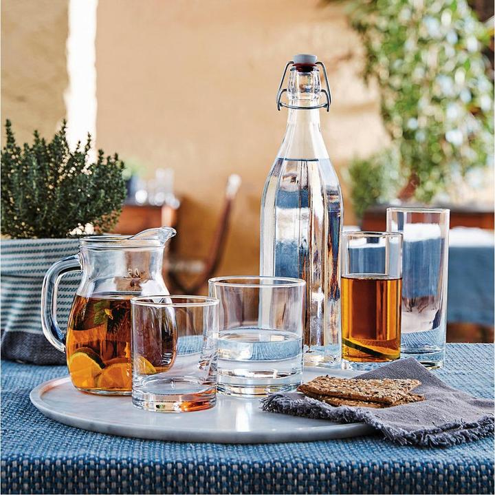 Produktbild Bormioli Rocco Glaskanne Rocco Bormioli Bistrot 0.25 ltr Ø9x11.5 cm Glas,1 Stück (0.25 l)