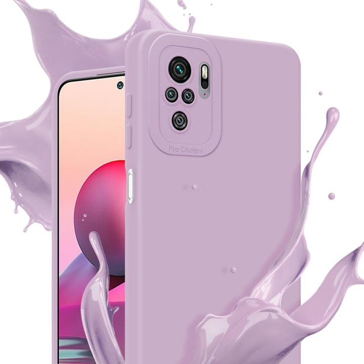 Actual product image Cadorabo Cover for Xiaomi RedMi NOTE 10 4G / RedMi NOTE 10S in TPU Fluid LM162 Style (Xiaomi Mi Note 10, Xiaomi Redmi Note 10S)