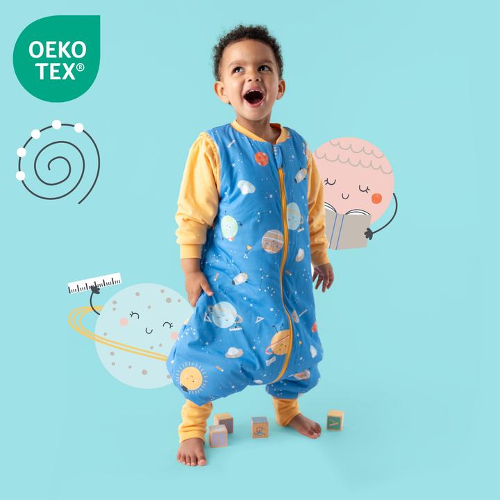 Actual product image Schlummersack Sleeping Bag with Feet & Foldable Feet Covers - 2.5 TOG (90 cm, 2.5 TOG, All-season)